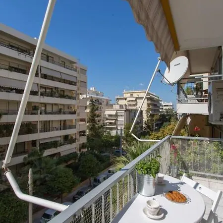 One Block From The Sea Family House At Floisvos Athens