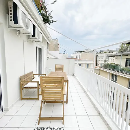 Apartment With Terrace In A Romantic Alley, Plaka Athens