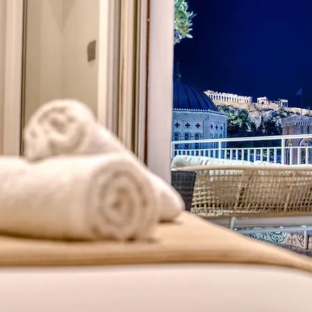 Luxury With Acropolis View Balcony And Jacuzzi *