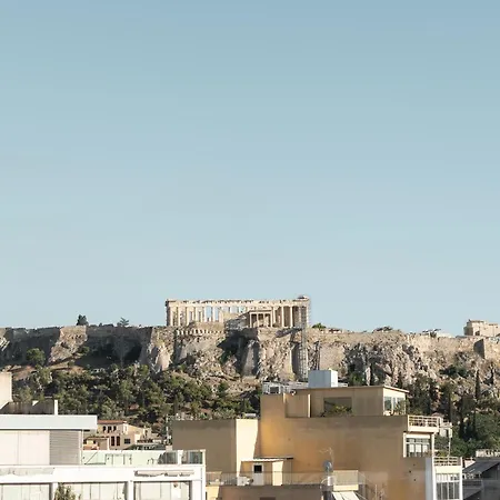 Acropolis View Window Retreat In Monastiraki Apartment *