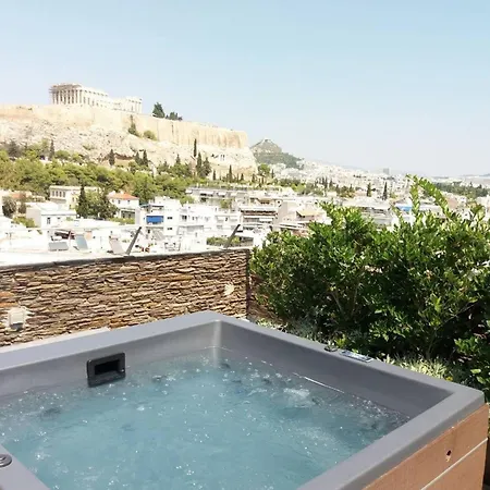 Villa Outstanding Karyatis Luxury Maisonette 3 Bedrooms Stunning View Of The Acropolis