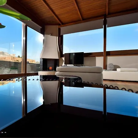 Villa Outstanding Karyatis Luxury Maisonette 3 Bedrooms Stunning View Of The Acropolis *