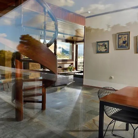 Villa Outstanding Karyatis Luxury Maisonette 3 Bedrooms Stunning View Of The Acropolis Athene