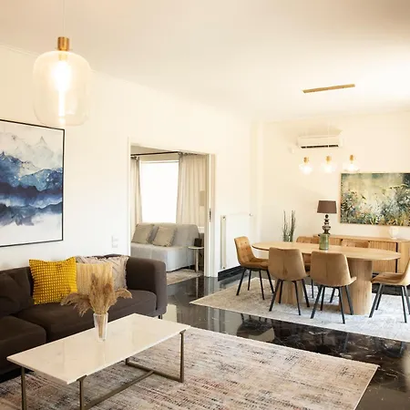 Spacious Glyfada Golf 4br -near + Shops Athens