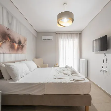 Apartment Chic 2br With Balcony Athens