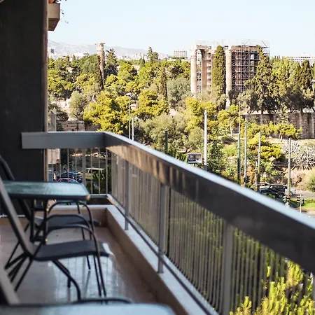 3bd With Acropolis & Temple Of Zeus View Apartment