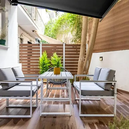 Backyard Modern House Nea Smyrni * Athens