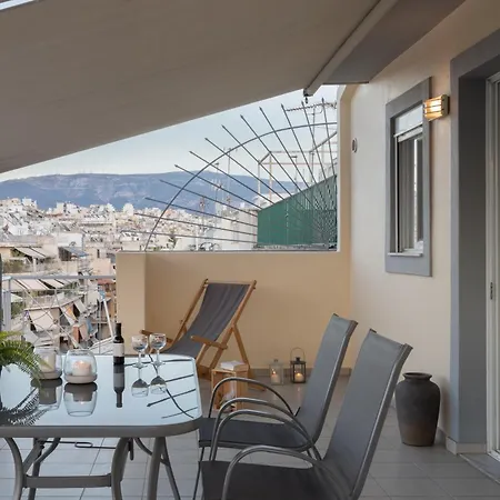 Apartment Large Terrace Athens