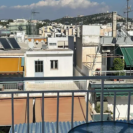 Sky & Acropolis View Rooftop Apartment! Apartment