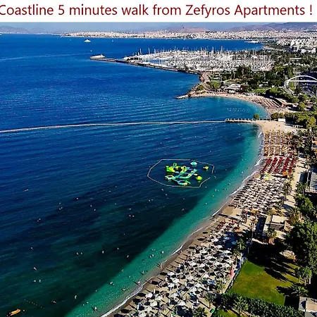 Zefyros Super Cool Next To Alimos Riviera Apartment