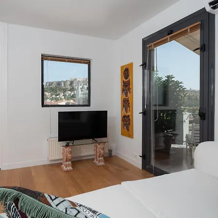 Psirri 1br Loft With Acropolis View Atenas