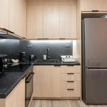 Your Base Comfy In Petralona, Steps To Metro Apartment *