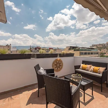 Majestic Penthouse W Acropolis View Athens