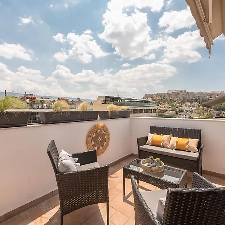 Majestic Penthouse W Acropolis View