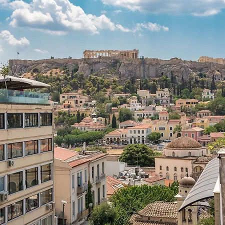 Majestic Penthouse W Acropolis View Athens