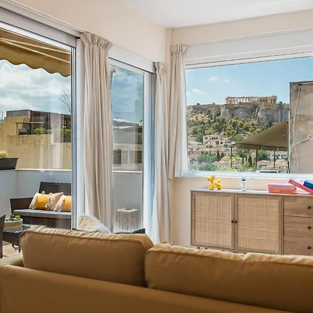 Majestic Penthouse W Acropolis View Apartment