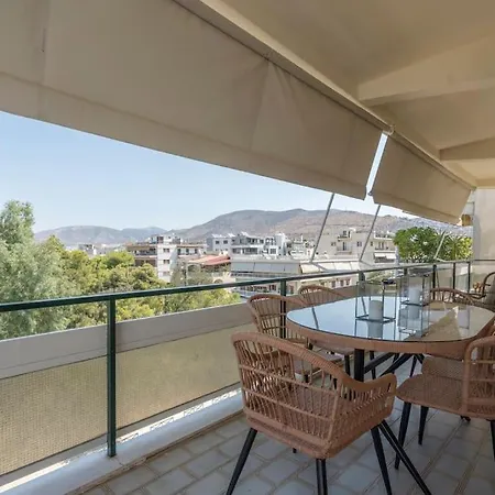Voula's 2br Escape Elegant And Stylish Living Apartment Athens