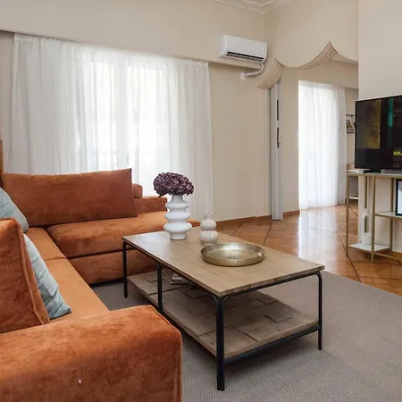 Neos Kosmos Gem With Balcony And Acropolis View Apartment
