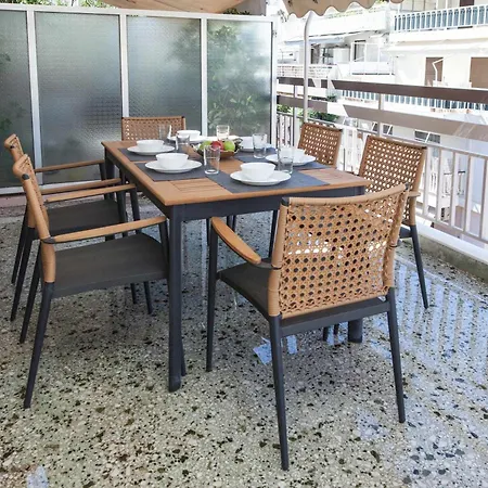 Apartment Neos Kosmos Gem With Balcony And Acropolis View