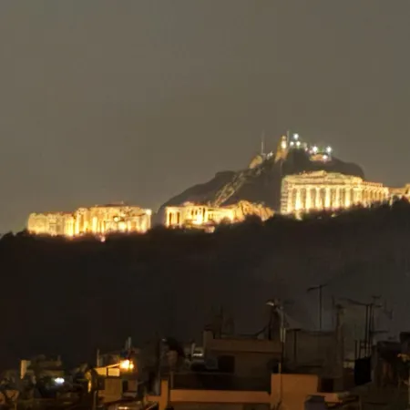 View Penthouse With Private Parking Apartment Athens