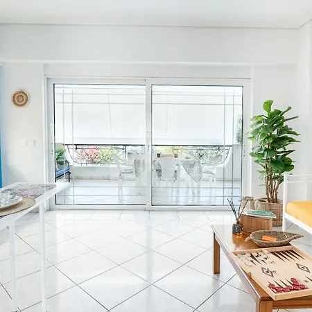 Sun & Sea Escape Charming Vacation In Voula On Athen's Riviera Apartment