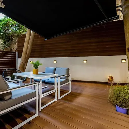 Backyard Modern House Nea Smyrni Athens