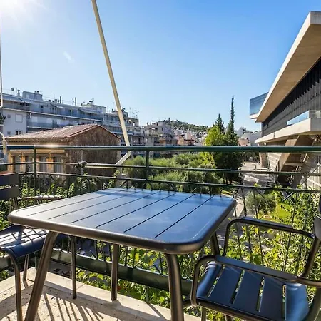 Modern Opposite The Acropolis Museum Apartment Athens