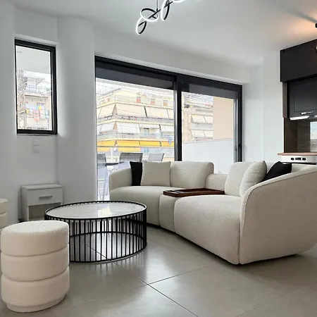 Th0 Futuristic Luxury Two Bedrooms With High-tech Amenities Apartment Athens