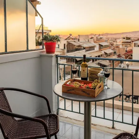 Apartment Urban Cozy Penthouse With View Athens