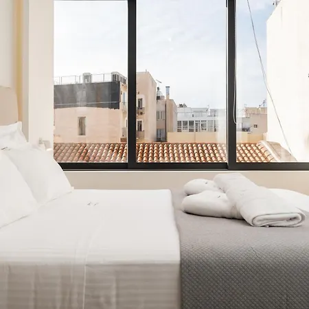 דירה Bright & Stylish Flat On Ermou אתונה