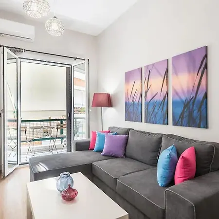 Bright & Modern 1bd In Neos Kosmos Apartment