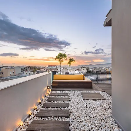 Acropolis View Luxe Penthouse With Outdoor Terrace Hottub Apartment