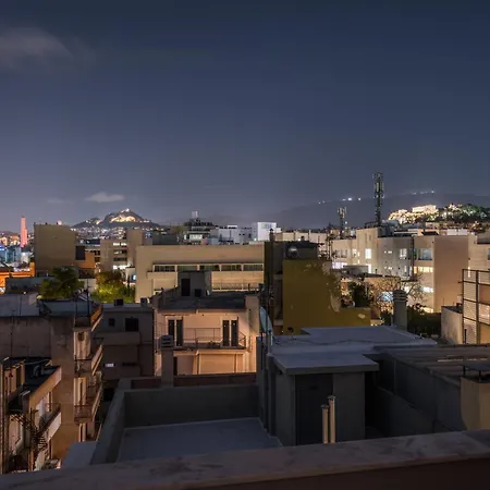 Acropolis View Luxe Penthouse With Outdoor Terrace Hottub Athens