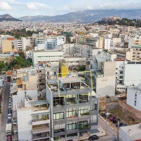 Acropolis View Luxe Penthouse With Outdoor Terrace Hottub Apartment