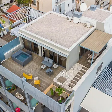 Apartment Acropolis View Luxe Penthouse With Outdoor Terrace Hottub *