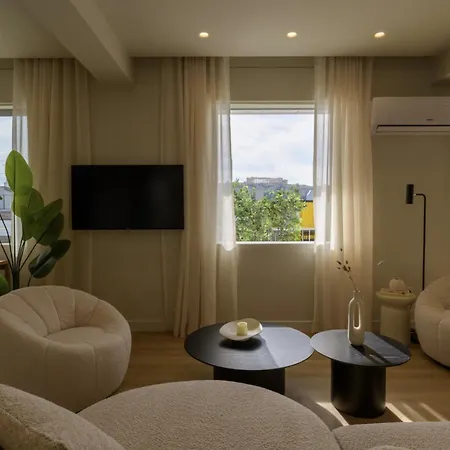Apartment Bright Acropolis Loft Plunge Pool Athens