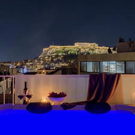 Apartment Acropolis Penthouse Plunge Pool Athens