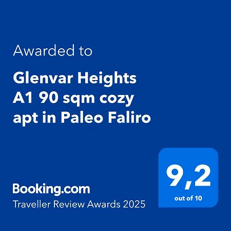 Apartment Glenvar Heights A1 90 Sqm Cozy In Paleo Faliro Athens