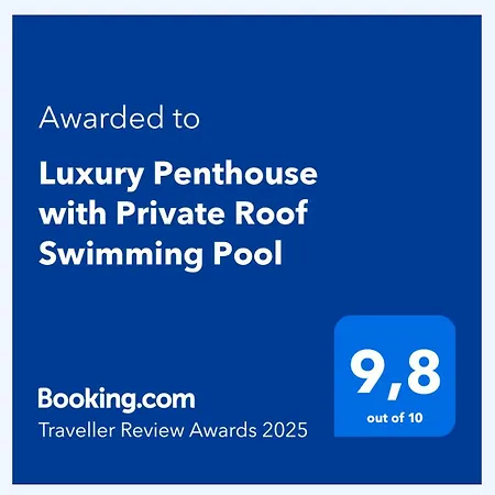Luxury Penthouse With Private Roof Swimming Pool Apartment Athens