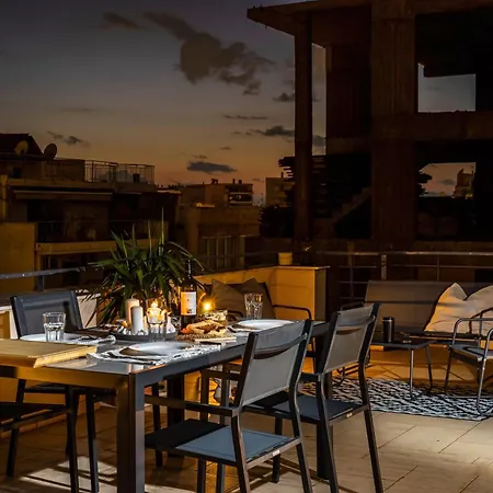 Apartment Duplex In Gazi With Acropolis View