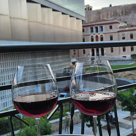 Apartment Acropolis View Modern Deluxe With Balcony