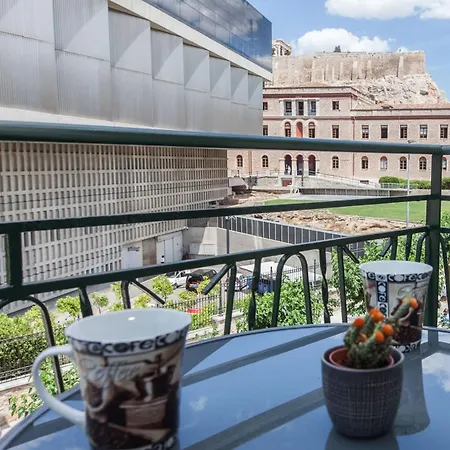 Apartment Acropolis View Modern Deluxe With Balcony