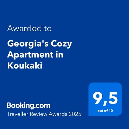 Georgia's Cozy In Koukaki Apartamento