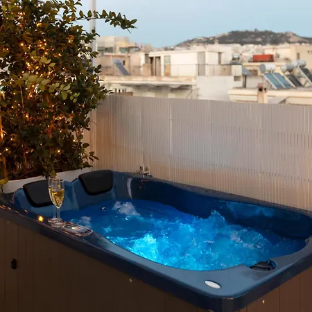 Aristotelus Jacuzzi & Acropolis View Apartment Athen