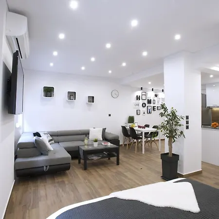 Apartment Koukaki, A Modern, Newly Refurbished *