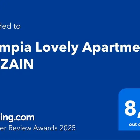 Apartment Olimpia Lovely By Zain *