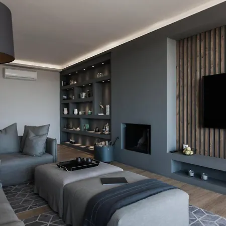 Apartment 2 Level Beachfront Luxury By The Olon Athens