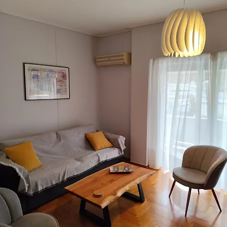 Family Flat For 4 Next To The Flisvos Marina Apartment *