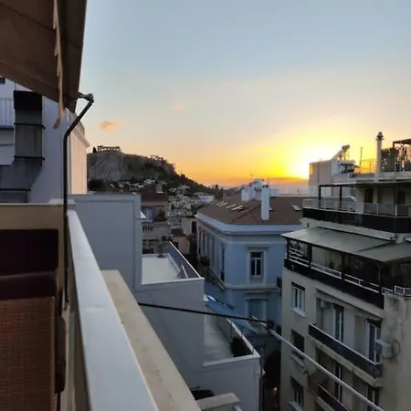 Plaka Flat With View Of Acropolis Apartment Athen