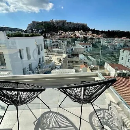 Monastiraki -acropolis View Penthouse With Terrace Appartement Athènes